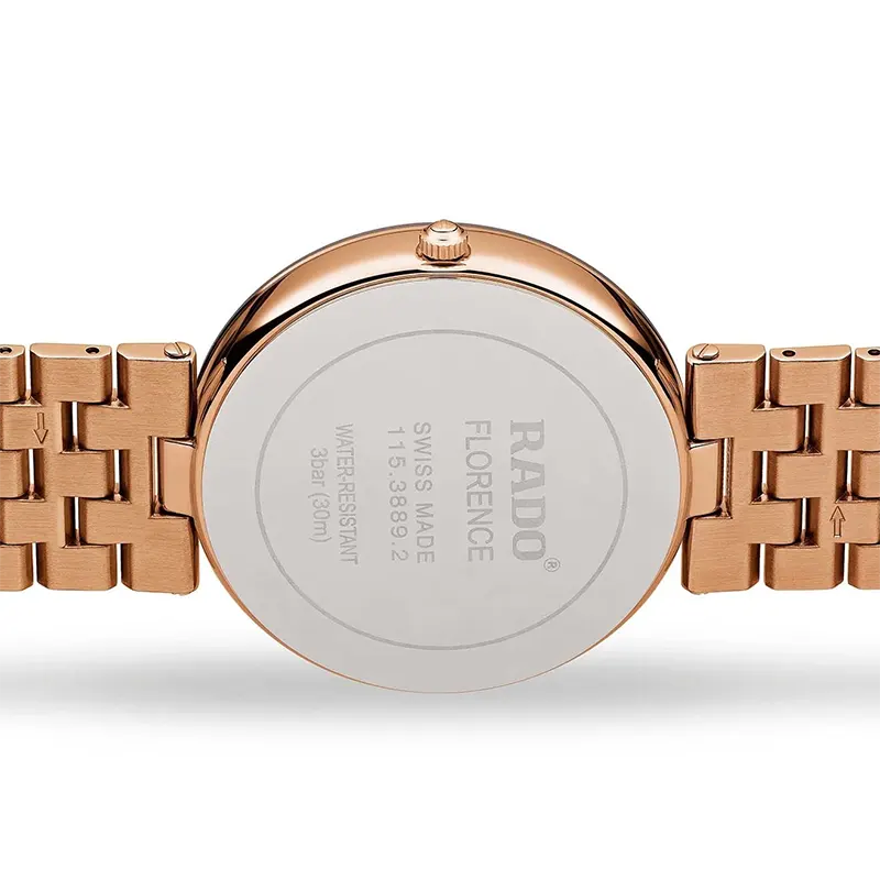 Rado Florence Brown Dial Diamond Marker Men's Watch- R48889743